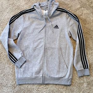 Adidas men's full zip hoodie